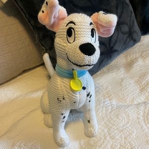 Knitted Dalmatian Disney plush